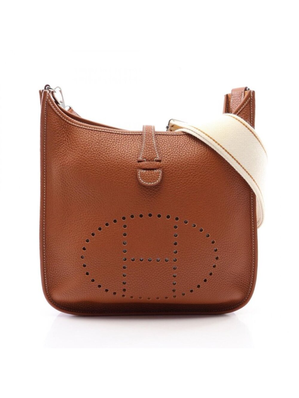 Hermes Shoulder Bag Evelyne 3 Trois PM Gold